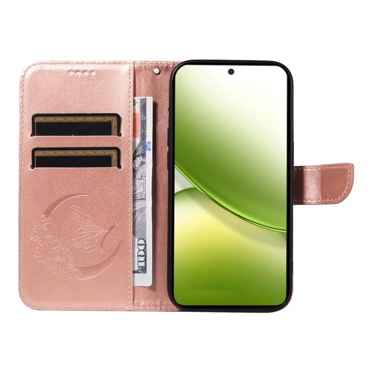 For vivo Y400 5G Swallowtail Butterfly Embossed Leather Phone Case