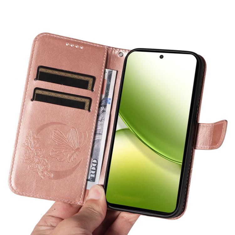 For vivo Y400 5G Swallowtail Butterfly Embossed Leather Phone Case