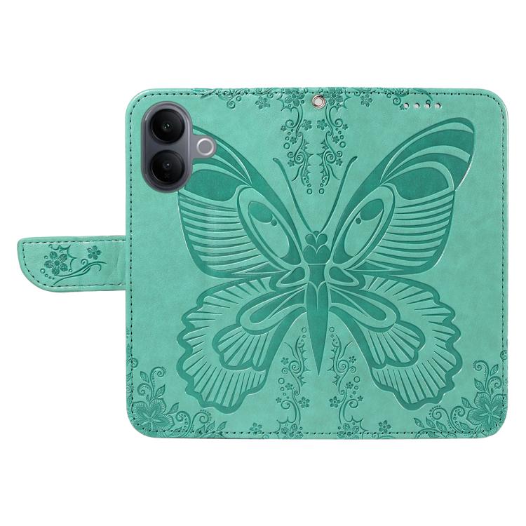 For vivo V60 Lite 4G Swallowtail Butterfly Embossed Leather Phone Case