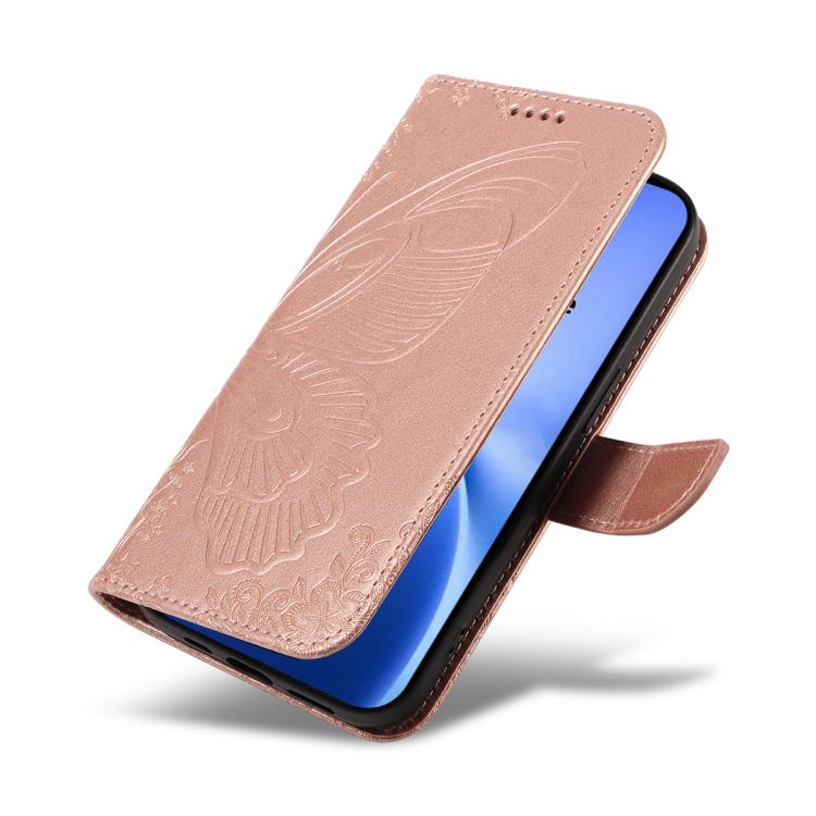 For vivo V60 Lite 4G Swallowtail Butterfly Embossed Leather Phone Case