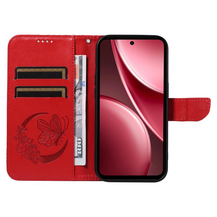 For vivo Y31 5G 2025 / Y21D Swallowtail Butterfly Embossed Leather Phone Case