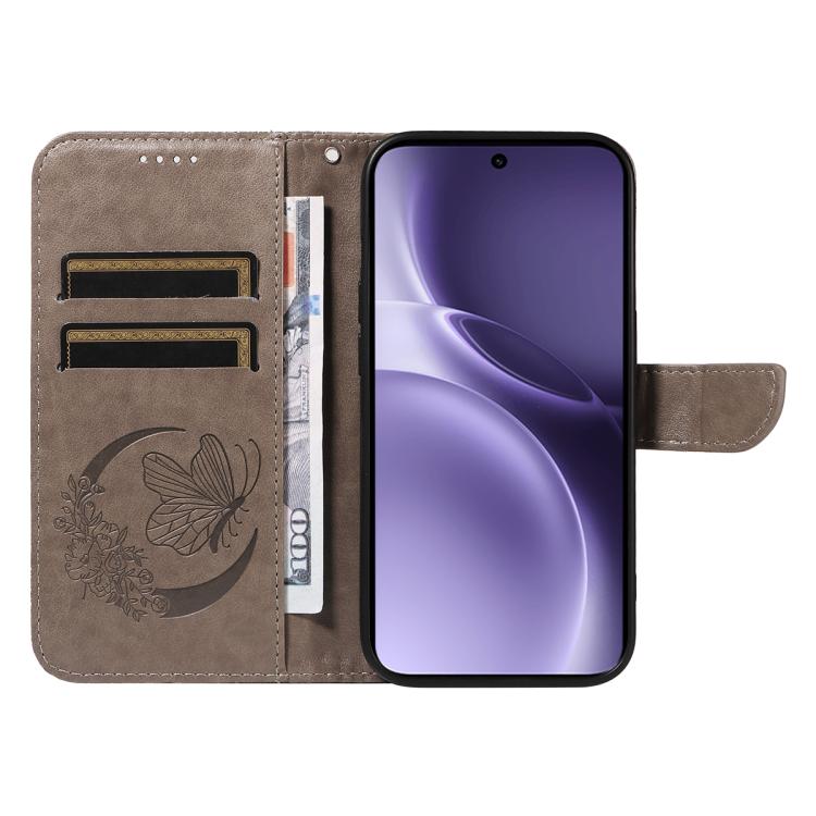 For vivo X300 Pro Swallowtail Butterfly Embossed Leather Phone Case