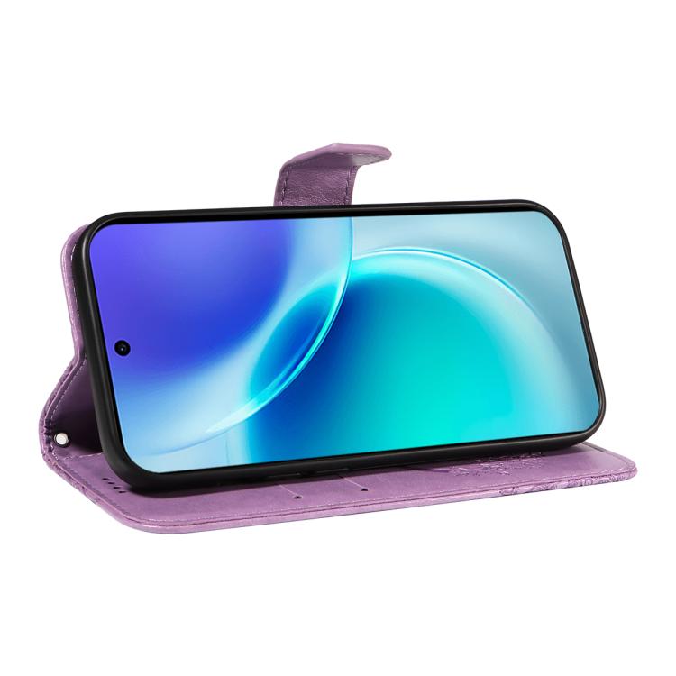 For vivo X300 Swallowtail Butterfly Embossed Leather Phone Case