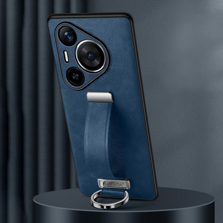 For Huawei Pura 70 Pro / 70 Pro+ SULADA PC Hybrid Leather Texture Skin Feel Shockproof Phone Case