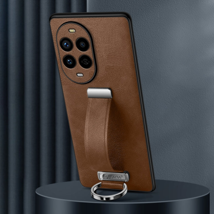 For Huawei nova 13 Pro SULADA PC Hybrid Leather Texture Skin Feel Shockproof Phone Case