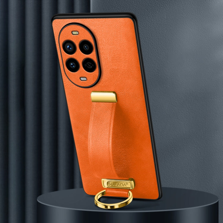 For Huawei nova 13 Pro SULADA PC Hybrid Leather Texture Skin Feel Shockproof Phone Case