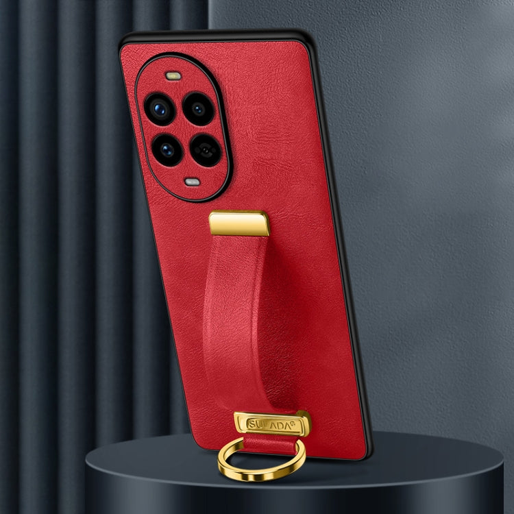 For Huawei nova 13 Pro SULADA PC Hybrid Leather Texture Skin Feel Shockproof Phone Case