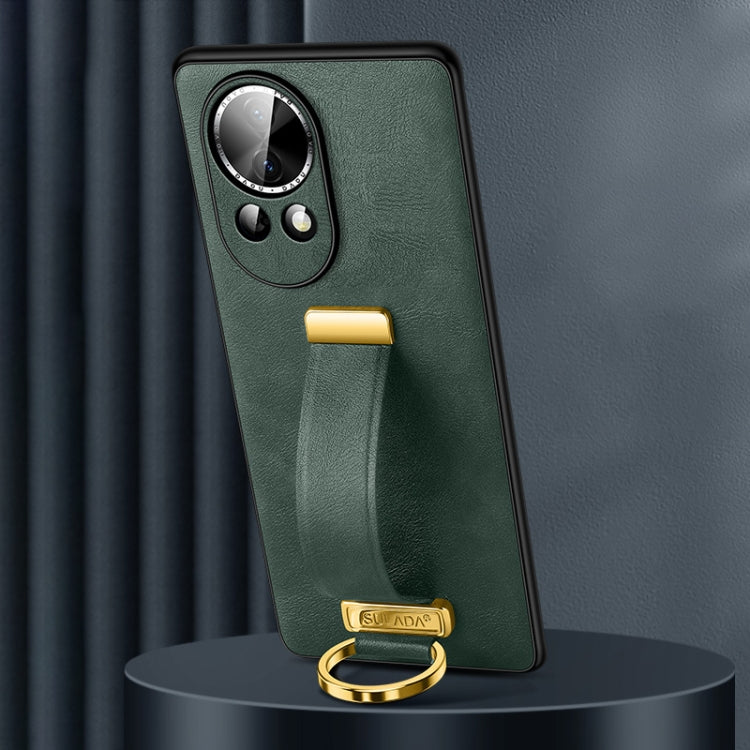For Huawei nova 12 / nova 13 SULADA PC Hybrid Leather Texture Skin Feel Shockproof Phone Case