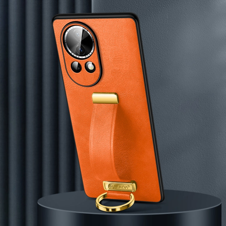 For Huawei nova 12 / nova 13 SULADA PC Hybrid Leather Texture Skin Feel Shockproof Phone Case