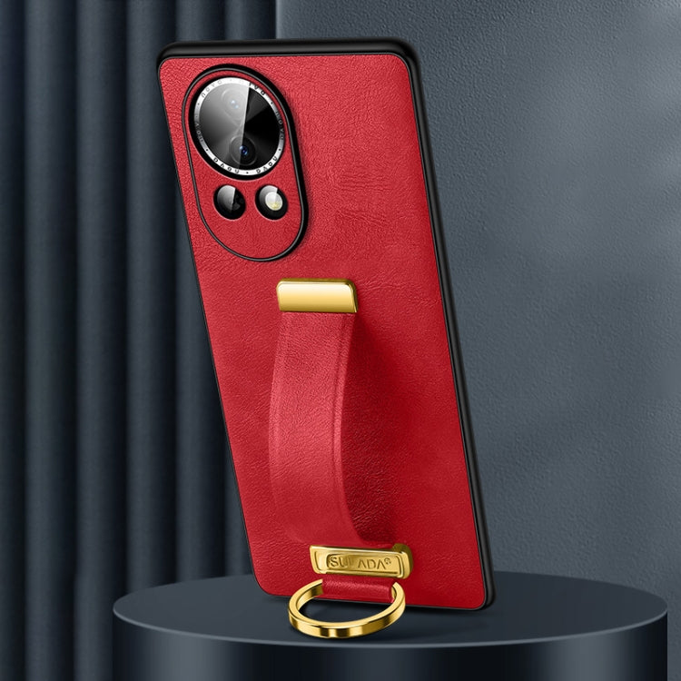 For Huawei nova 12 / nova 13 SULADA PC Hybrid Leather Texture Skin Feel Shockproof Phone Case