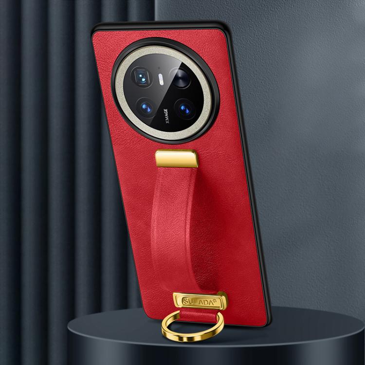 For Huawei Mate 70 SULADA PC Hybrid Leather Texture Skin Feel Shockproof Phone Case