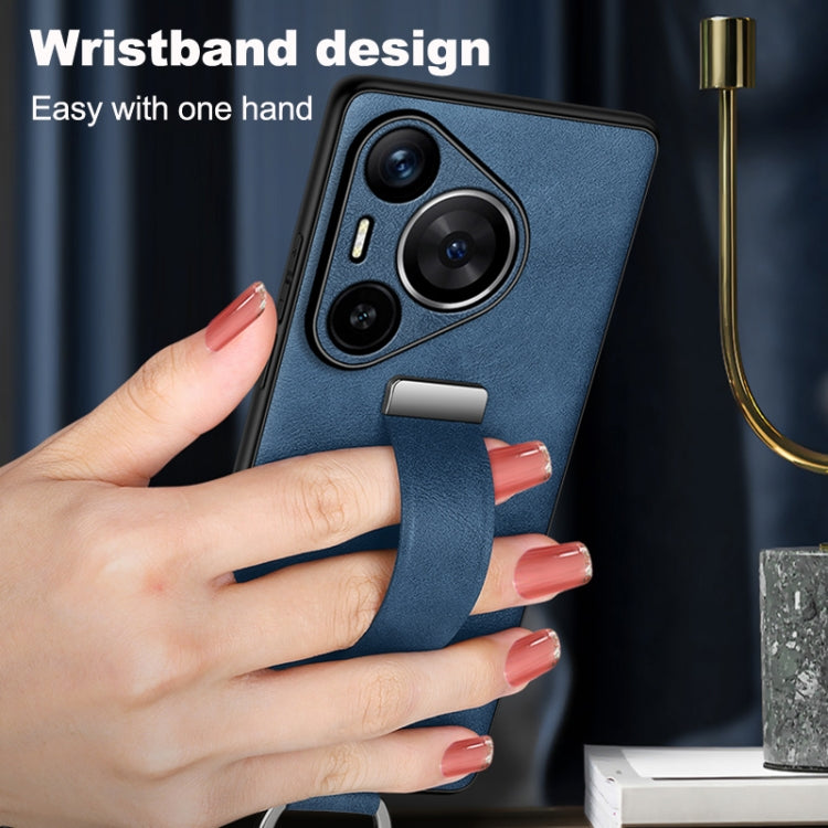 For Huawei Pura 70 Ultra SULADA PC Hybrid Leather Texture Skin Feel Shockproof Phone Case