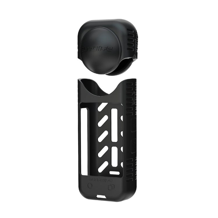 For Insta360 X4 / X5 Sunnylife Silicone Shockproof Case Lens Body Cover Kit