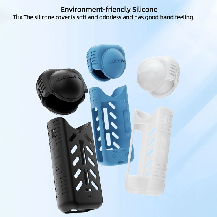 For Insta360 X4 / X5 Sunnylife Silicone Shockproof Case Lens Cover