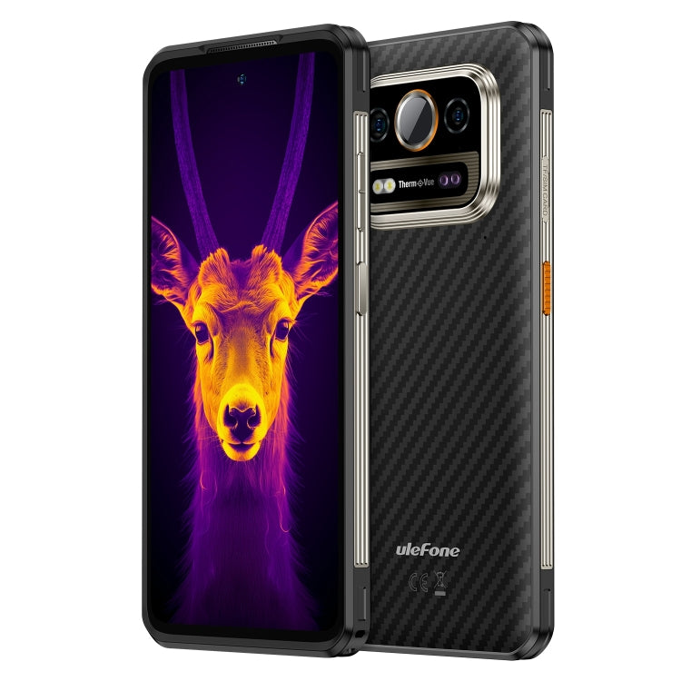 [HK Warehouse] Ulefone Armor 25T Pro Rugged Phone, 8GB+256GB, Thermal Imaging, 6.78 inch Android 15 MediaTek Dimensity 6300 Octa Core, Network: 5G, NFC - Frost Black