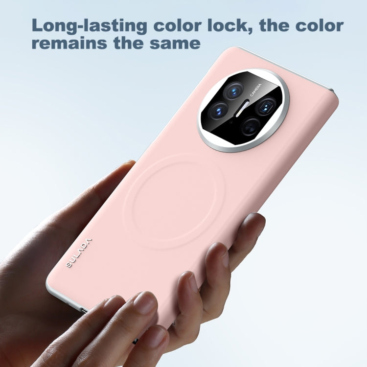 For Huawei Mate X5 SULADA Skin Feel Liquid Leather Shockproof Phone Case