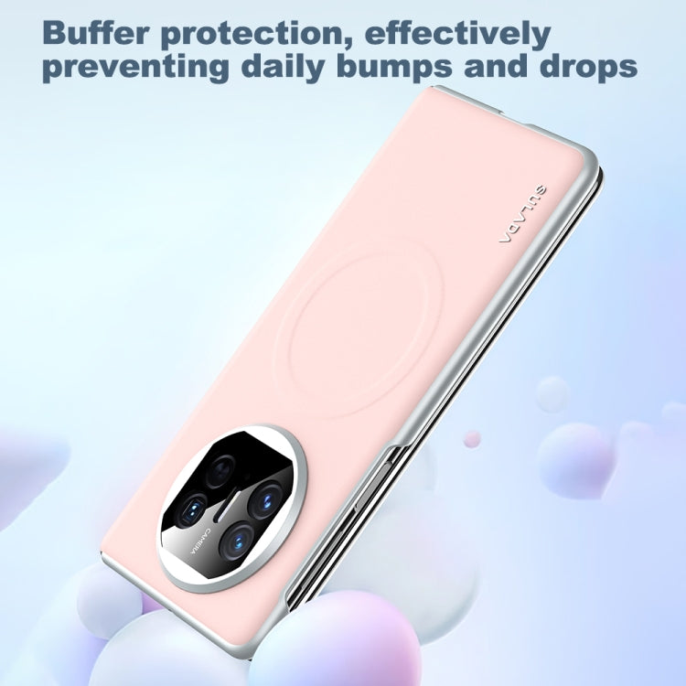 For Huawei Mate X5 SULADA Skin Feel Liquid Leather Shockproof Phone Case