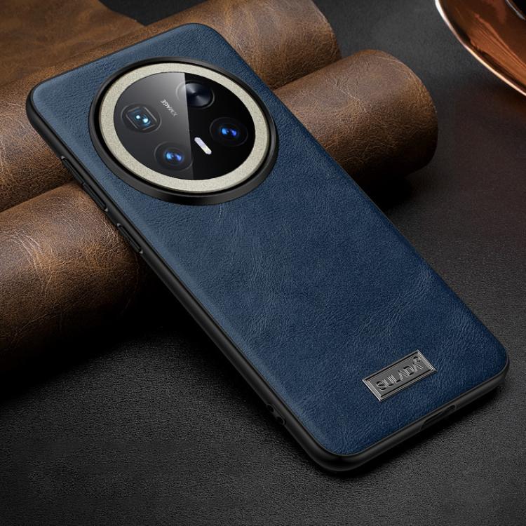 For Huawei Mate 70 Pro / Mate 70 Pro+ SULADA Shockproof TPU Hybrid Handmade Leather Phone Case