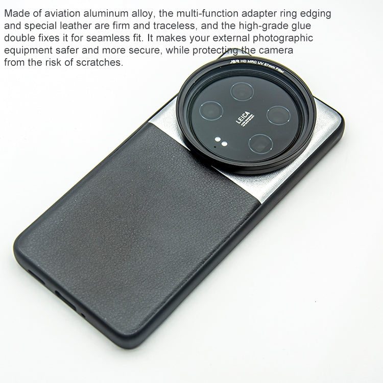 For Xiaomi 14 Ultra JSR Phone Case with Filter Adapter Ring & Storage Box