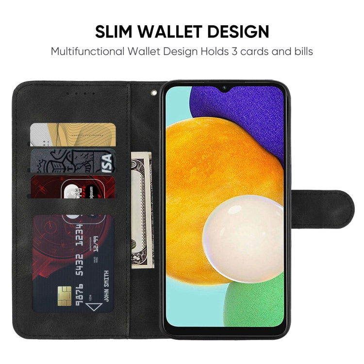 For Samsung Galaxy A13 5G Skin Feel Geometric Lines Leather Phone Case