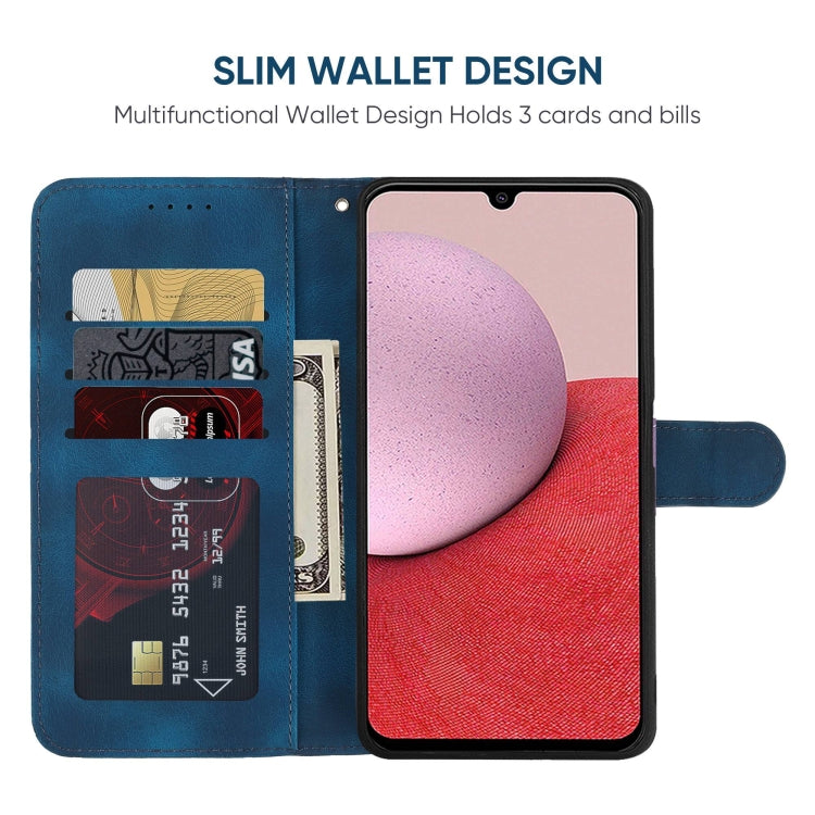 For Samsung Galaxy A14 5G / 4G Skin Feel Geometric Lines Leather Phone Case