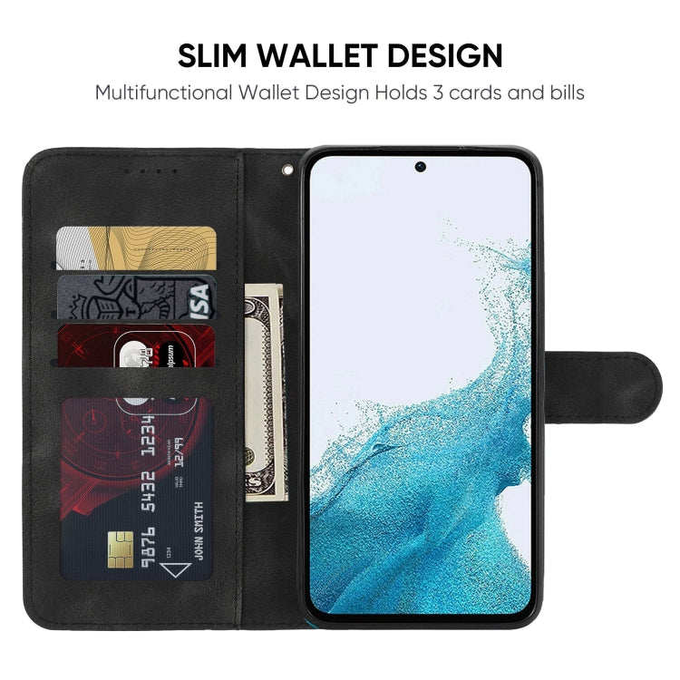 For Samsung Galaxy A54 5G Skin Feel Geometric Lines Leather Phone Case