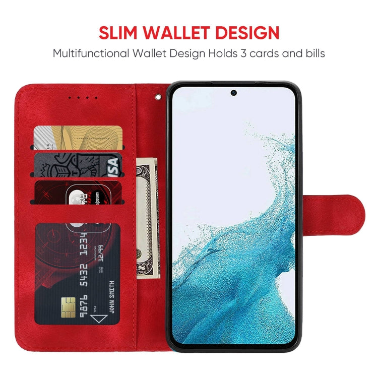 For Samsung Galaxy A54 5G Skin Feel Geometric Lines Leather Phone Case