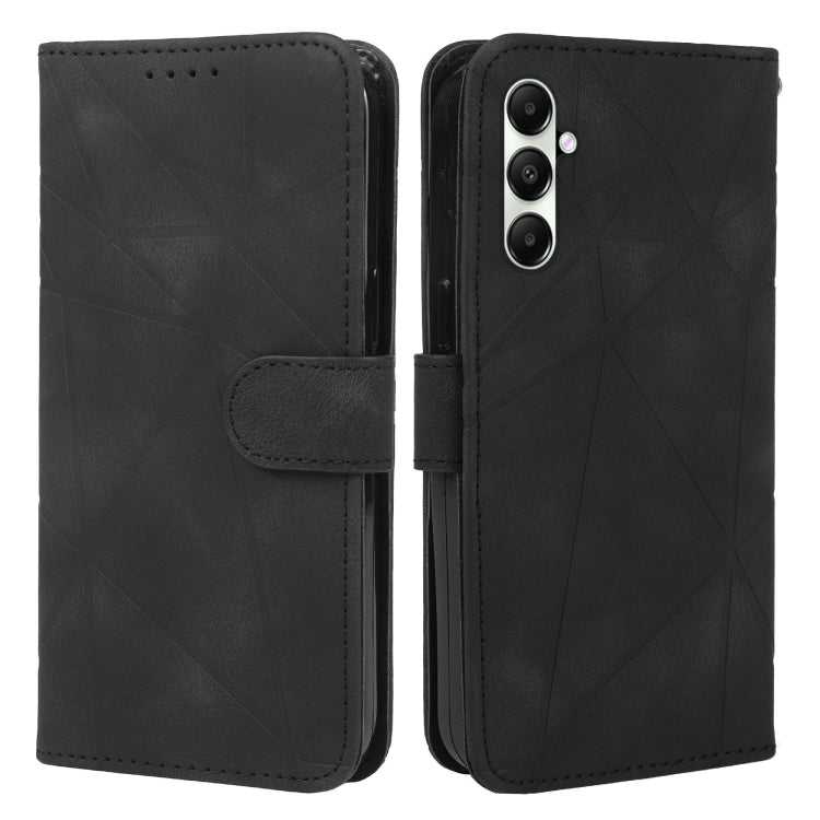 For Samsung Galaxy S23 FE 5G Skin Feel Geometric Lines Leather Phone Case