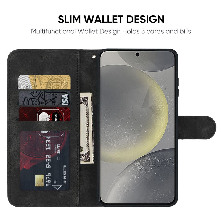 For Samsung Galaxy S24+ / S25+ 5G Skin Feel Geometric Lines Leather Phone Case