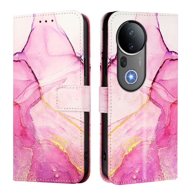 For vivo S20 Pro PT003 Marble Pattern Flip Leather Phone Case