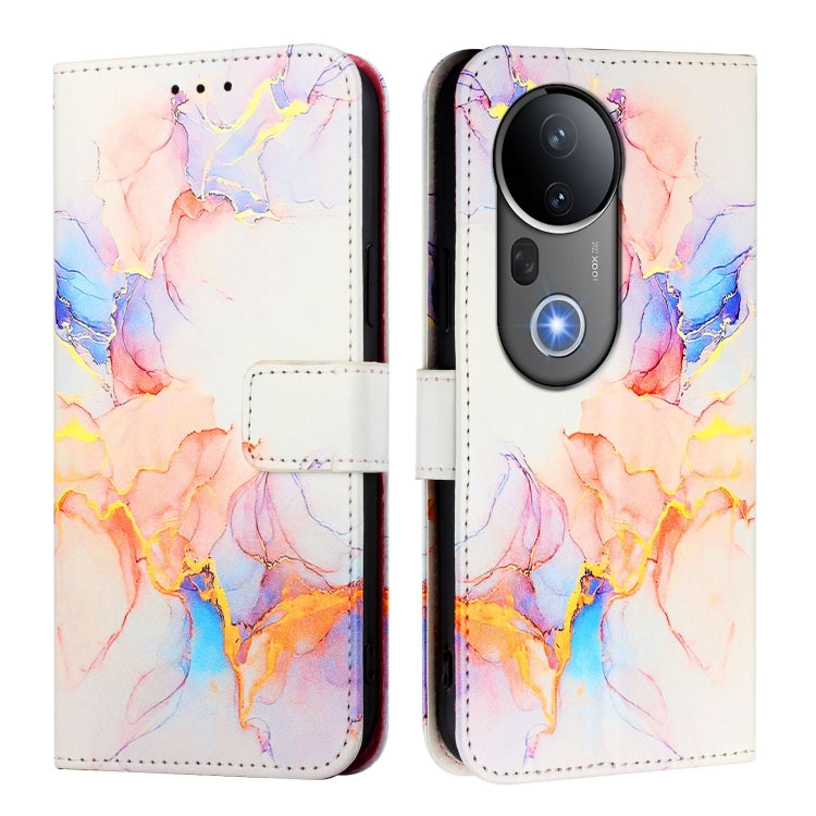 For vivo S20 Pro PT003 Marble Pattern Flip Leather Phone Case