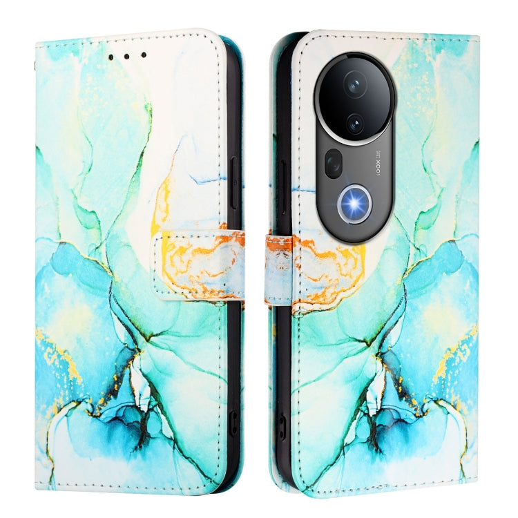 For vivo S20 Pro PT003 Marble Pattern Flip Leather Phone Case