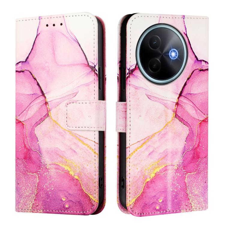 For vivo Y39 5G PT003 Marble Pattern Flip Leather Phone Case
