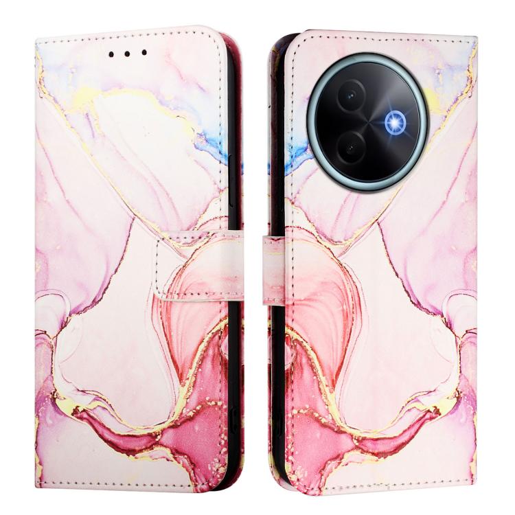 For vivo Y39 5G PT003 Marble Pattern Flip Leather Phone Case