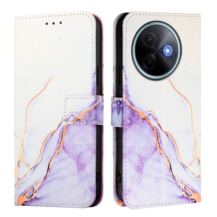 For vivo Y39 5G PT003 Marble Pattern Flip Leather Phone Case