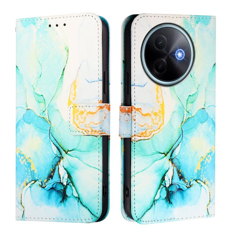 For vivo Y39 5G PT003 Marble Pattern Flip Leather Phone Case