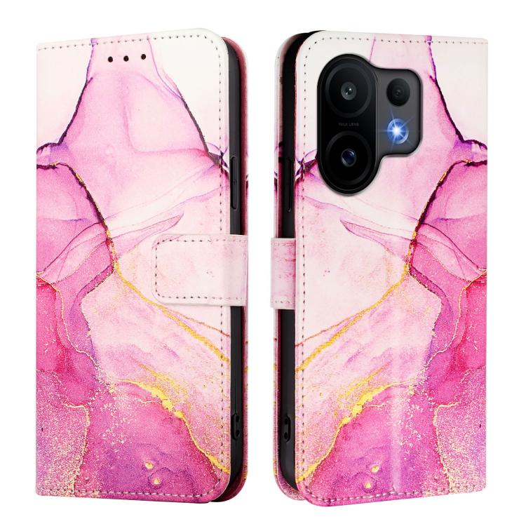 For vivo S30 PT003 Marble Pattern Flip Leather Phone Case