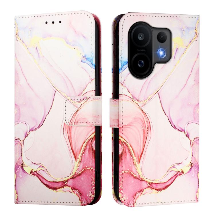 For vivo S30 PT003 Marble Pattern Flip Leather Phone Case