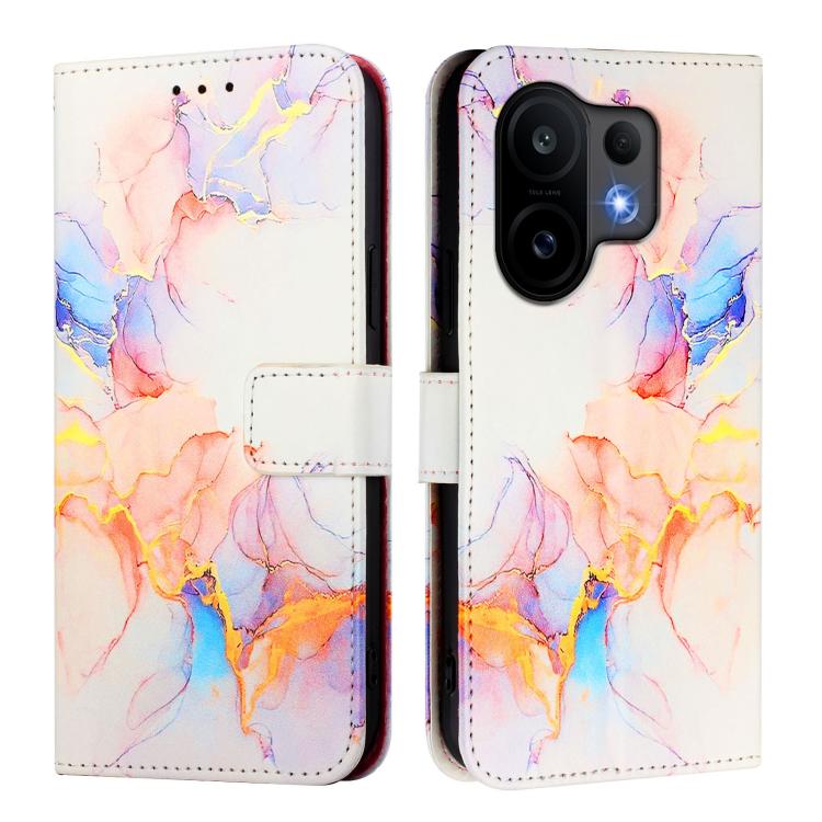 For vivo S30 PT003 Marble Pattern Flip Leather Phone Case