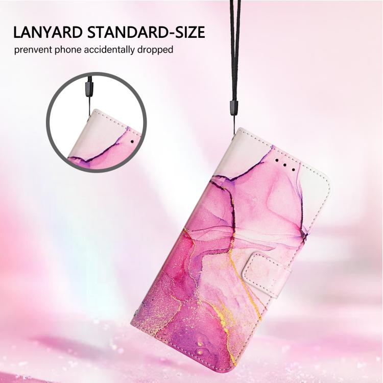 For vivo X300 Pro PT003 Marble Pattern Flip Leather Phone Case