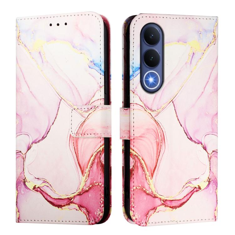 For vivo V70 FE 5G PT003 Marble Pattern Flip Leather Phone Case
