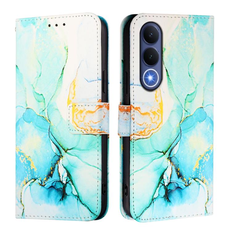 For vivo V70 FE 5G PT003 Marble Pattern Flip Leather Phone Case