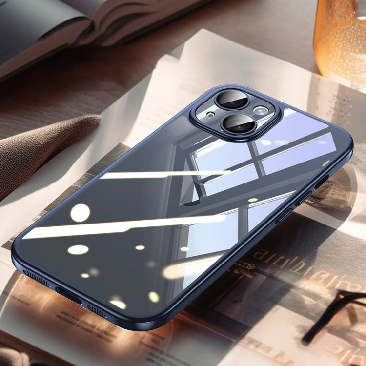 For iPhone 15 SULADA Electroplating Frosted PC + TPU Shockproof Phone Case