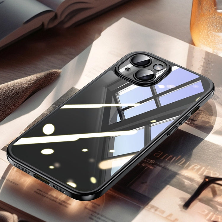 For iPhone 15 SULADA Electroplating Frosted PC + TPU Shockproof Phone Case
