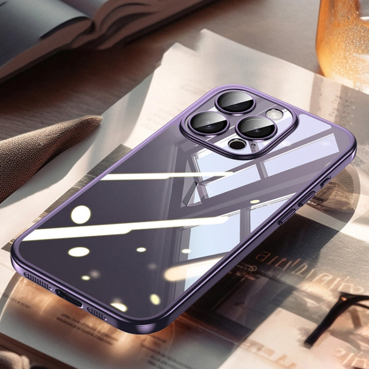 For iPhone 14 Pro Max SULADA Electroplating Frosted PC + TPU Shockproof Phone Case