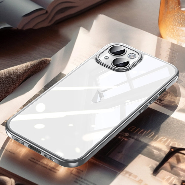 For iPhone 15 Plus SULADA Electroplating Frosted PC + TPU Shockproof Phone Case