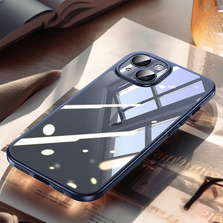 For iPhone 14 Plus SULADA Electroplating Frosted PC + TPU Shockproof Phone Case