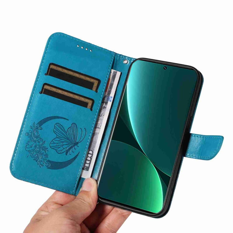 For Xiaomi 12 Pro Swallowtail Butterfly Embossed Leather Phone Case