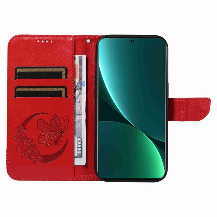 For Xiaomi 12 Pro Swallowtail Butterfly Embossed Leather Phone Case