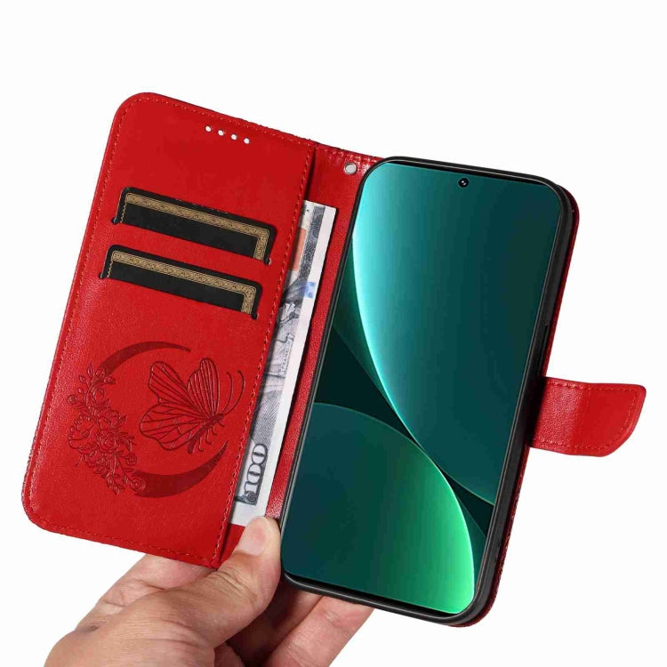 For Xiaomi 12 Pro Swallowtail Butterfly Embossed Leather Phone Case
